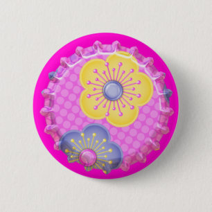 Badge Rond 5 Cm Bouton du Casquette du Casquette de bouteille de f