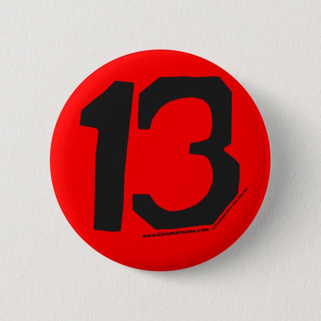 Badge Rond 5 Cm Bouton du clone 13 (Devant)