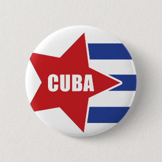 Badge Rond 5 Cm Bouton du Cuba