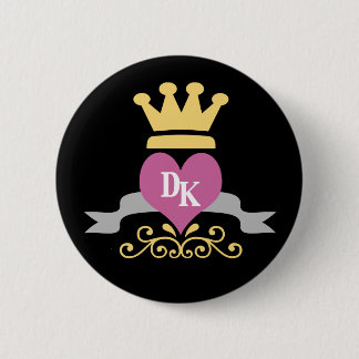 Badge Rond 5 Cm Bouton du DK