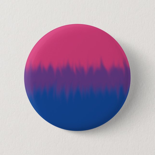 Badge Rond 5 Cm Bouton du drapeau bisexuel (Devant)