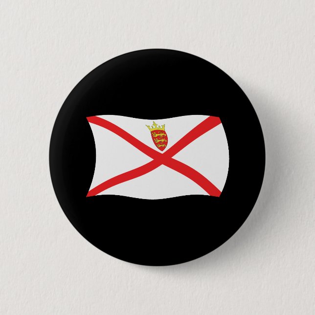 Badge Rond 5 Cm Bouton du drapeau de Jersey (Devant)