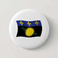 Bouton du drapeau de la Guadeloupe