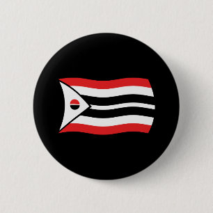 Badge Rond 5 Cm Bouton du drapeau de la tribu Arapaho