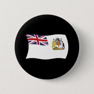 Badge Rond 5 Cm Bouton du drapeau de l'Antarctique britannique