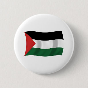 Badge Rond 5 Cm Bouton du drapeau de l'Autorité palestinienne