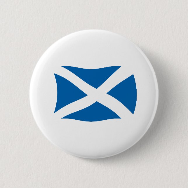 Badge Rond 5 Cm Bouton du drapeau de l'Écosse (Devant)