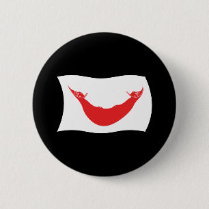 Badge Rond 5 Cm Bouton du drapeau de Rapa Nui