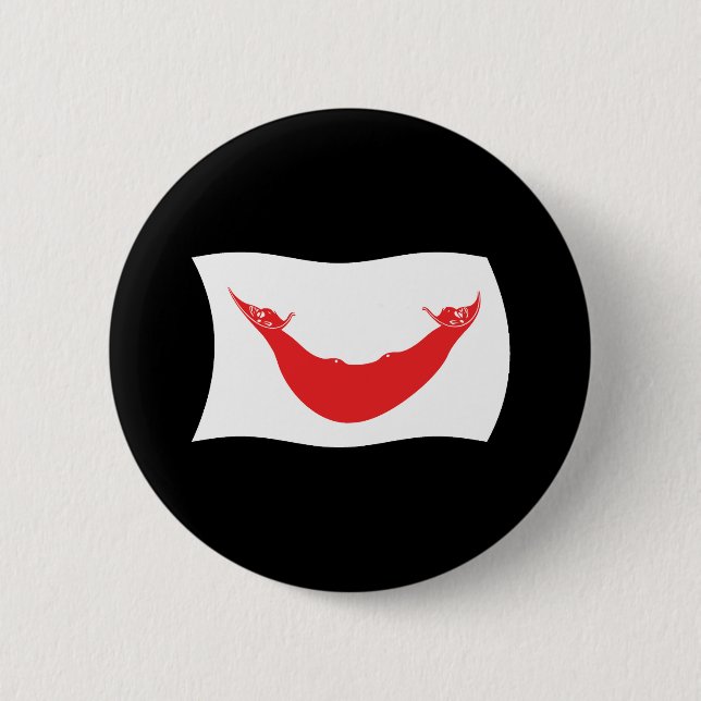 Badge Rond 5 Cm Bouton du drapeau de Rapa Nui (Devant)