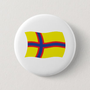 Badge Rond 5 Cm Bouton du drapeau des Finlandais ingriens