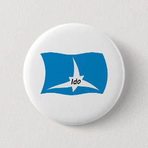 Badge Rond 5 Cm Bouton du drapeau d'Ido