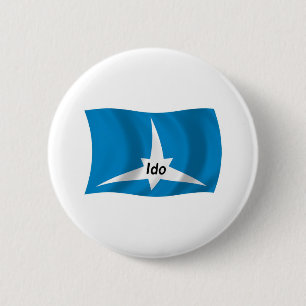 Badge Rond 5 Cm Bouton du drapeau d'Ido