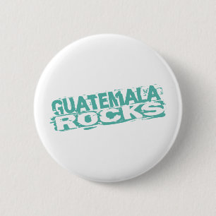 Badge Rond 5 Cm Bouton du Guatemala