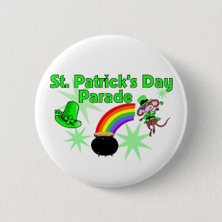 Badge Rond 5 Cm Bouton du jour de St Patrick