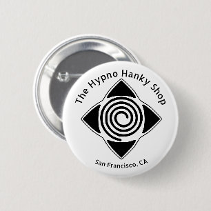 Badge Rond 5 Cm Bouton du logo Hypno Hanky Shop Hypnose Everywhere