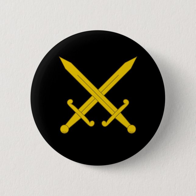 Badge Rond 5 Cm Bouton du maréchal SCA Knight (Devant)