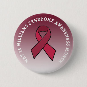 Badge Rond 5 Cm Bouton du ruban du mois de sensibilisation au synd