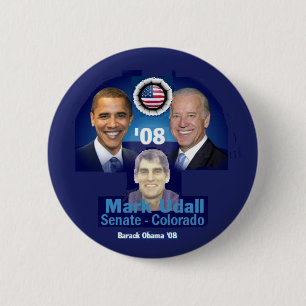 Badge Rond 5 Cm Bouton d'Udall