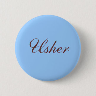 Badge Rond 5 Cm Bouton d'Usher