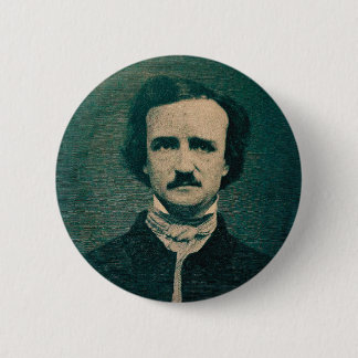 Badge Rond 5 Cm Bouton Edgar Allan Poe