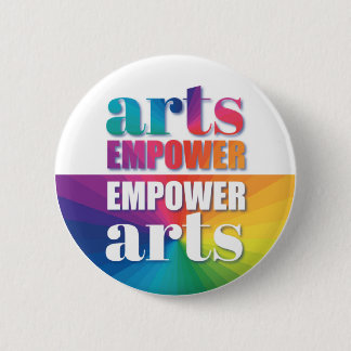 Badge Rond 5 Cm Bouton EMPOWER The Arts
