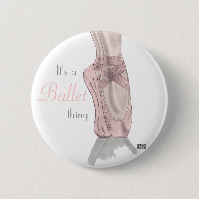 Badge Rond 5 Cm Bouton En pointe (Devant)
