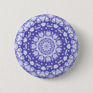 Badge Rond 5 Cm Bouton en verre de Pin de mandala d'art numérique