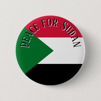 Badge Rond 5 Cm Bouton épinglé pour la paix au Soudan Solidarité