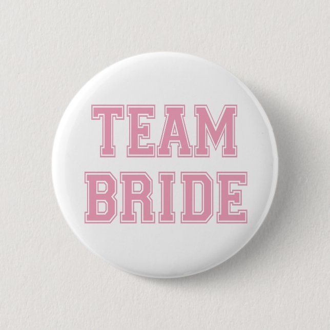 Badge Rond 5 Cm Bouton Équipe Bride (Devant)