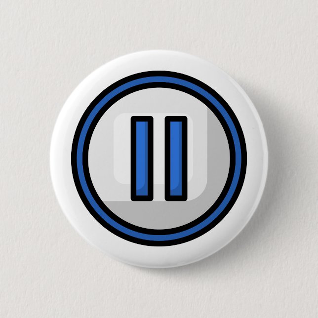 Badge Rond 5 Cm Bouton et broche de pause : adorable (Devant)