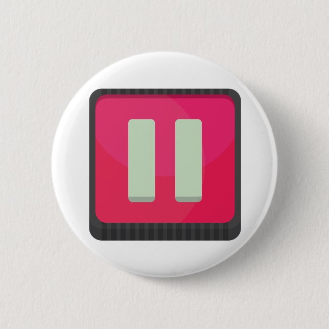 Badge Rond 5 Cm Bouton et épingle de pause : Sentimental (Devant)