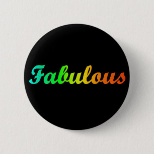 Badge Rond 5 Cm Bouton fabuleux