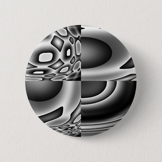 Badge Rond 5 Cm Bouton face au mal (Devant)