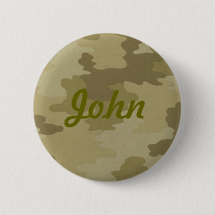 Badge Rond 5 Cm Bouton fait sur commande de camouflage
