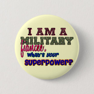 Badge Rond 5 Cm Bouton - fiancée