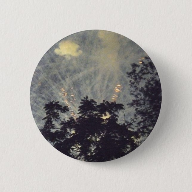 Badge Rond 5 Cm Bouton Fireworks 19 (Devant)