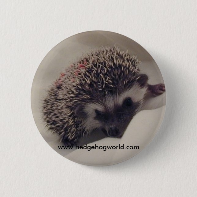 Badge Rond 5 Cm Bouton foncé de bébé (Devant)