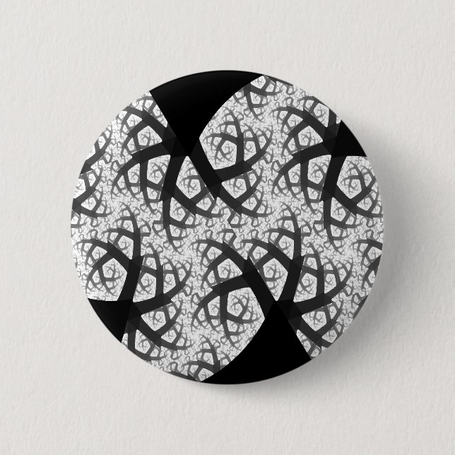 Badge Rond 5 Cm Bouton Forêt hantée (Devant)