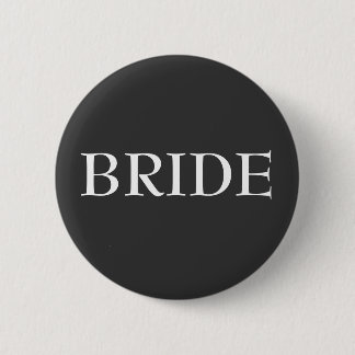 BADGE ROND 5 CM BOUTON FORMEL DE JEUNE MARIÉE