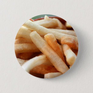 Badge Rond 5 Cm Bouton Français Fries