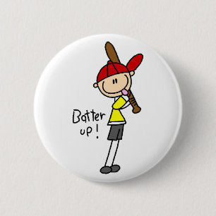 Badge Rond 5 Cm Bouton Frappeur