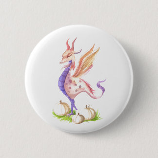 Badge Rond 5 Cm Bouton Fricka the Dragon