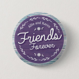 Badge Rond 5 Cm Bouton Friends Forever