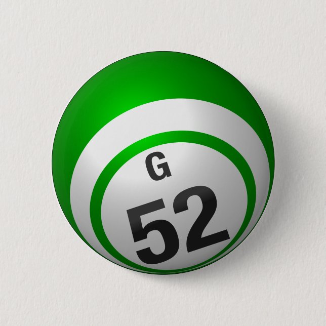Badge Rond 5 Cm Bouton G 52 Bingo (Devant)