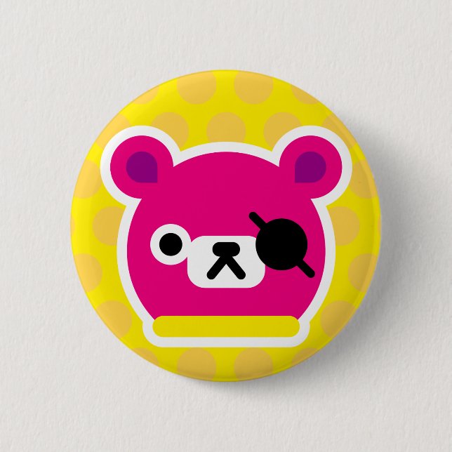 Badge Rond 5 Cm Bouton - gauchisant (Devant)