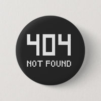 Bouton geek pour hommes 404 introuvable