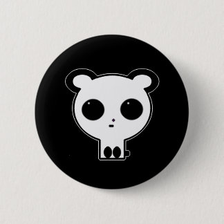 Badge Rond 5 Cm Bouton gothique Panda Pin Kawaii