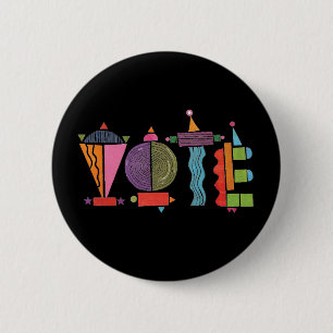 Badge Rond 5 Cm Bouton GOTV amusant / Bouton Vote