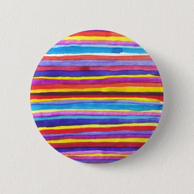 Badge Rond 5 Cm Bouton Grilles gaies (Devant)
