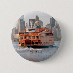 Badge Rond 5 Cm bouton Guy V. Molinari